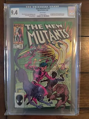 Buy New Mutants #16 CGC 9.4 1st Thunderbird Ll • 34.16£