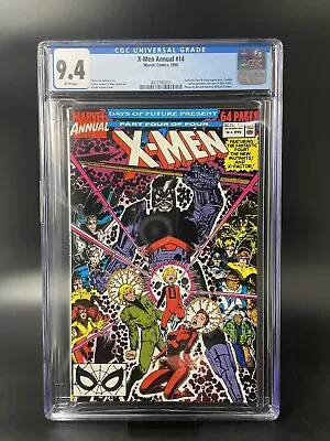 Buy X-MEN Annual 14 CGC 9.4 1st GAMBIT Cameo MCU Marvel Comics Wolverine 97 Key 🔑 • 73.77£