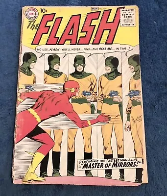 Buy Flash #105  1st Mirror Master  Cover Detached *MORE PICS ADDED SEE DESCRIPTION* • 636.81£