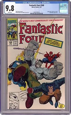 Buy Fantastic Four #348 Adams CGC 9.8 1991 4341512010 • 128.14£