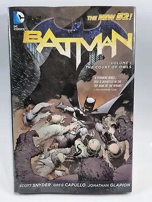 Buy Batman Volume 1: The Court Of Owls | New 52 | Scott Snyder, Gregg Capullo Comic • 5.99£