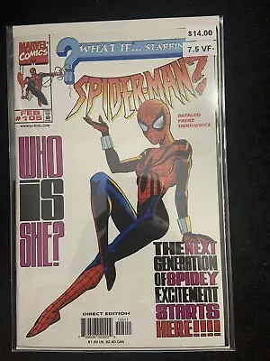 Buy 1998 Marvel Comics What If… Starring Spider-Man #105 1st Spider-girl 7.5/VF- • 140.56£