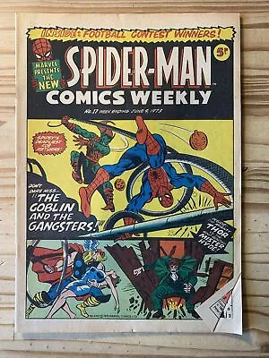 Buy Spider-man Comics Weekly # 17 Date9/6/73 Reprints Amazing Spider-man # 23 Fn+ • 10£