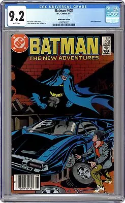 Buy Batman #408N CGC 9.2 Newsstand 1987 4356793023 • 81.54£