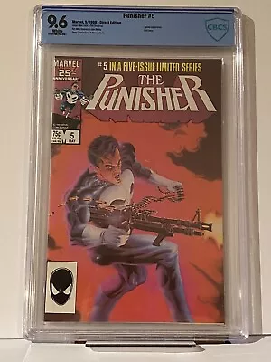 Buy Punisher Limited Series 5 (1986), CBCS 9.6, Not CGC, Jigsaw App. • 85.43£