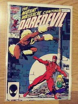 Buy Daredevil 238 [art Adams Cover] Vf+ Marvel Pa11-265 • 7.76£