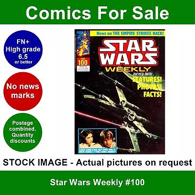 Buy Star Wars Weekly #100 Comic - FN/VFN Clean 23 Jan 1980 - Marvel UK • 9.99£