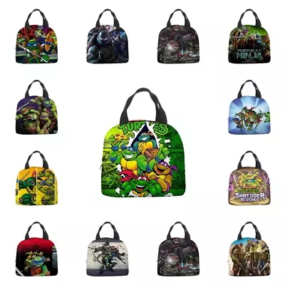 Buy Teenage Mutant Ninja Turtles Insulated Lunch Bag School Picnic Snack Lunchbox UK • 9.59£