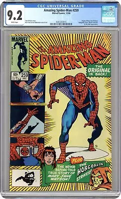 Buy Amazing Spider-Man #259 CGC 9.2 1984 4387203015 • 37.28£