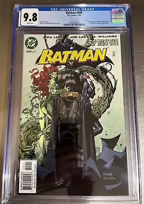 Buy Batman #609 - CGC 9.8 - 1st Appearance Of Tommy Elliot (Hush) - Key Issue!!! • 151.44£