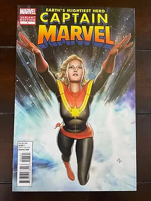 Buy Captain Marvel 1 1:25 Variant High Grade 9.6 Marvel Comic Book D76-46 • 46.56£