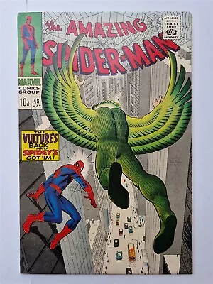 Buy Amazing Spider-man #48 Vf (8.0) May 1967 Vulture Apps Marvel Comics ** • 179.99£