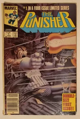 Buy 1985 Marvel Comics - Punisher #1 Limited Series NEWSSTAND COPY • 58.25£