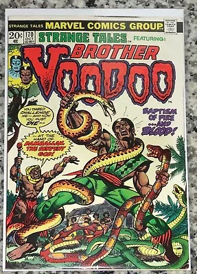 Buy Strange Tales #170, VF- 7.5; 2nd Appearance Brother Voodoo • 44.35£