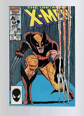 Buy Uncanny X-Men #207 - Classic Romita Jr Wolverine Cover - High Grade • 23.29£