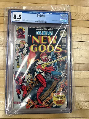 Buy New Gods #9 CGC 8.5 (1972) Jack Kirby 1st Appearance Of Forager DC Comics • 30.29£