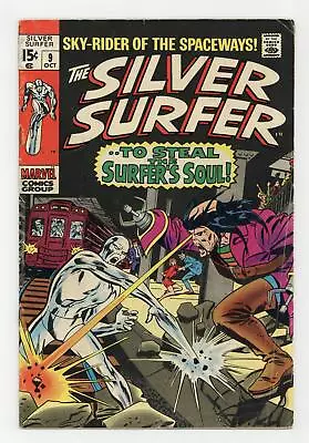 Buy Silver Surfer #9 VG 4.0 1969 • 21.75£