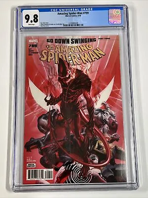 Buy Amazing Spider-Man #799 CGC 9.8 (2018) Goblin Childe Cameo | Alex Ross • 37.27£