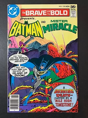Buy Brave And The Bold #138 *very Sharp!* (dc, 1977)  Mister Miracle!  Lots Of Pics! • 6.17£