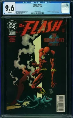 Buy Flash #138 CGC 9.6 WP 1998 DC (1st Cameo Of Black Flash) • 46.59£