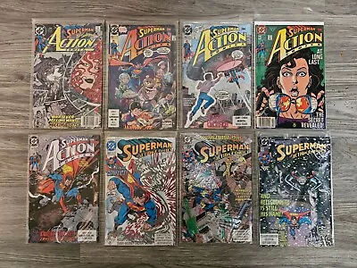 Buy Action Comics #645 657 658 662 666 667 670 & 673 DC Comics Lot 1989 VF-NM  • 20.97£