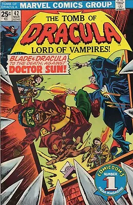 Buy Tomb Of Dracula #42 1976 No Marvel Stamp • 6.21£