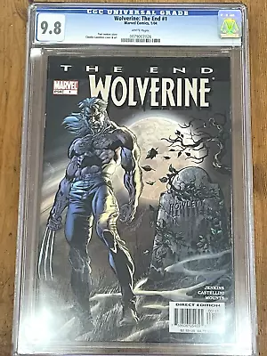 Buy WOLVERINE THE END #1 CGC 9.8 MARVEL 2004 PAUL JENKINS CASTELLINI UK Seller • 57.99£