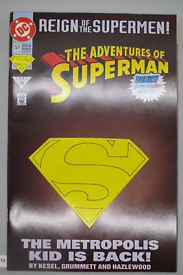 Buy Adventures Of Superman #501 [Direct Sales] (Jun 1993, DC) • 3.88£