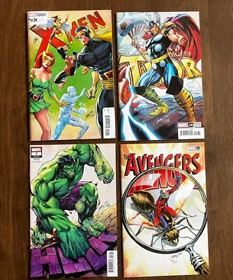 Buy J Scott Campbell 2022 Marvel Variants | Hulk X-Men Thor Avengers | NM • 17.09£