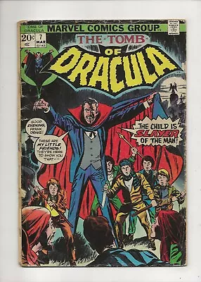 Buy The Tomb Of Dracula #7 (1973) GD • 3.88£