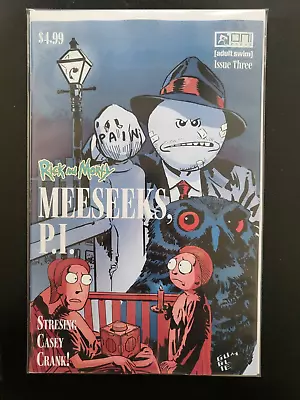 Buy Rick And Morty: Meeseeks P.i. #3 - Rare 1:10 Guglielmini Variant - Oni Press • 7.95£