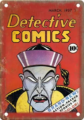 Buy Detective Comics March 1937 Cover Art 12  X 9  Reproduction Metal Sign J873 • 22.32£