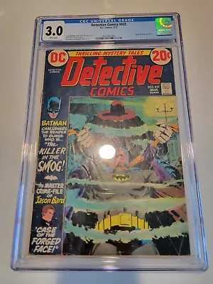 Buy Detective Comics #433 1973 CGC 3.0 Batman Bronze Age New Frame FLASH SALE!! • 27.14£