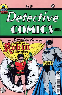 Buy Detective Comics (1937) #   38 Facsimile (9.0-VFNM) Batman And Robin 2022 • 9.90£