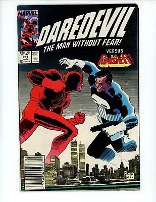 Buy Daredevil #257 Comic Book 1988 FN+ Marvel Mark Jewelers Variant Comics • 10.09£