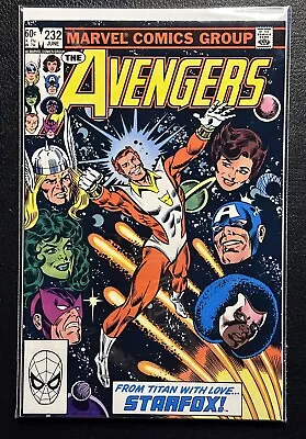Buy Avengers #232 | 1983 | 1st Appearence Of Eros As Starfox • 54.35£