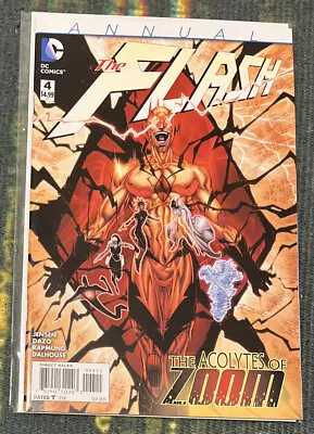 Buy The Flash Annual #4 New 52 DC Comics 2015 Sent In A Cardboard Mailer • 3.99£