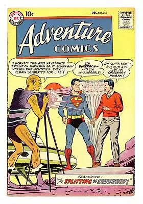 Buy Adventure Comics #255 VG+ 4.5 1958 1st App. Red Kryptonite • 63.68£