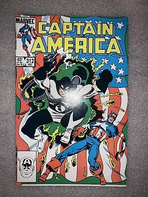 Buy Captian America #312 VF+ 1st Flag Smasher Marvel Comic 1985  • 19.42£