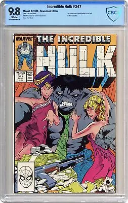Buy Incredible Hulk #347 CBCS 9.8 Newsstand 1988 21-275FB9A-016 • 151.44£