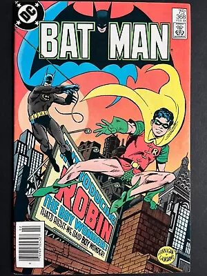 Buy Batman#368-1984-1st New Robin(Jason Todd)Higher Grade-Copper Age-Origin-Retold • 16.46£