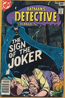 Buy Batman's Detective Comics #476 DC 1978, Joker, Rogers Art • 58.25£