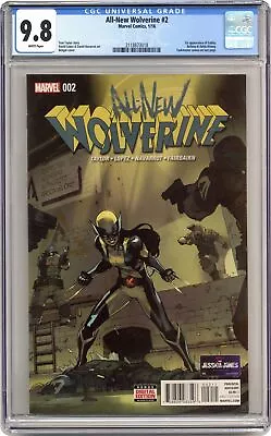 Buy All New Wolverine #2A Bengal 1st Printing CGC 9.8 2016 2118873018 • 139.79£