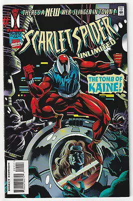 Buy Scarlet Spider Unlimited #1 Direct 8.0 VF 1995 Marvel Comics - Combine Shipping • 1.93£