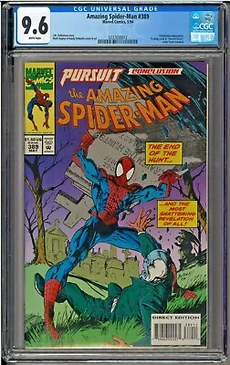 Buy Amazing Spider-Man #389 CGC 9.6 White Chameleon App • 73.69£