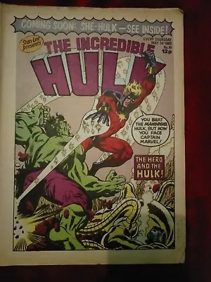 Buy Marvels The Incredible Hulk #61 May 1st 1980 • 6.50£