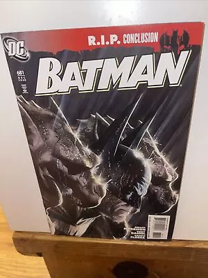 Buy Batman #681 (Dec. 08') Joker & Nightwing Apps./ RIP Finale/ Ross Cover • 2.33£