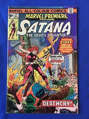 Buy Marvel Premiere #27 FN- (5.5) MARVEL ( Vol 1 1975) Satana (2) • 14£