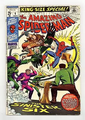 Buy Amazing Spider-Man Annual #6 VG/FN 5.0 1969 • 47.37£