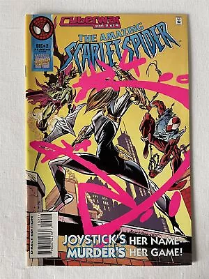 Buy 1995 AMAZING SCARLET SPIDER Issue 2 1st APPEARANCE JOY STICK Marvel Comics  • 7.95£